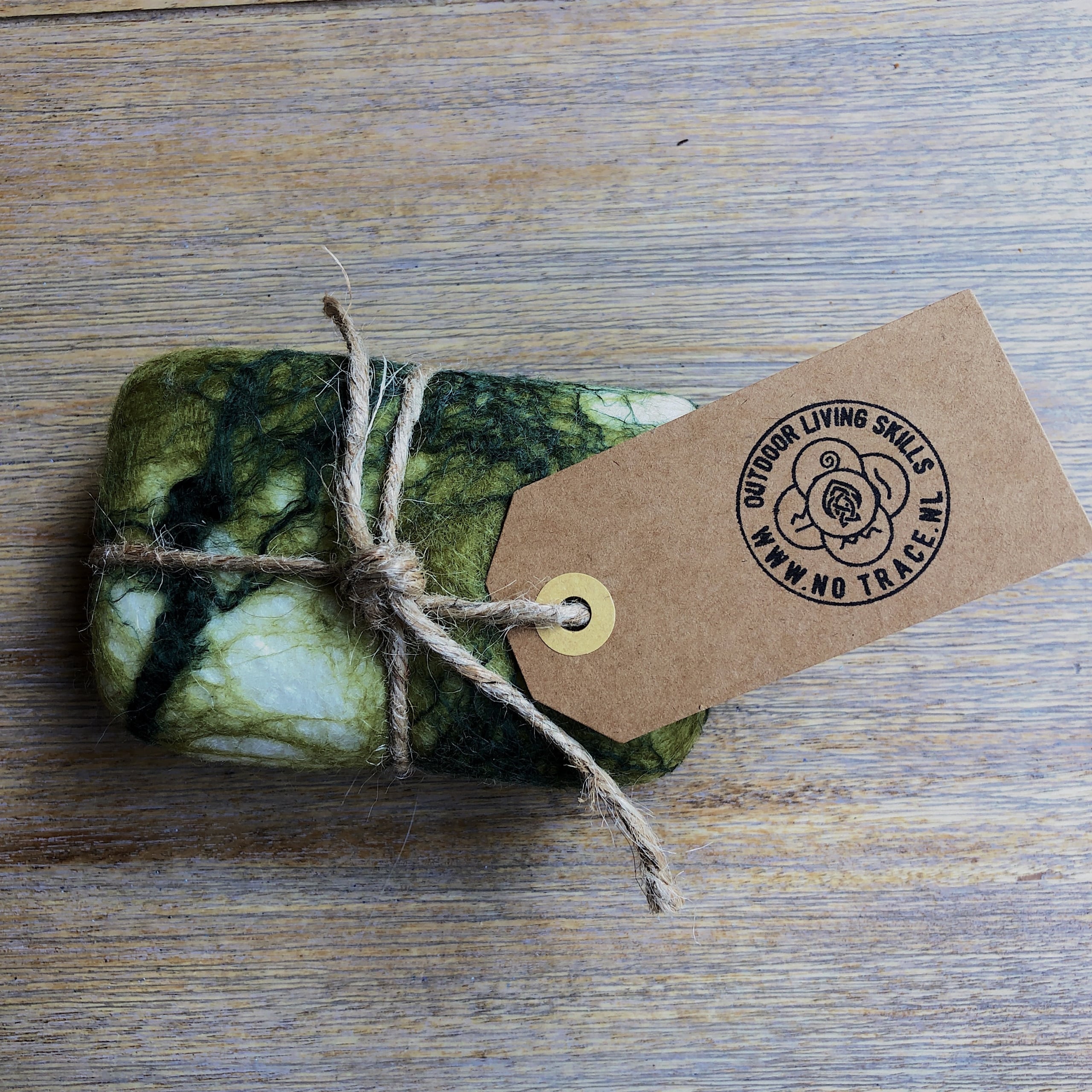 Omvilt Shea Butter zeepje met eucalyptus geur